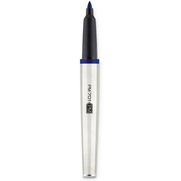 Zebra® Pm-701 Permanent Marker, Medium Bullet Tip, Blue freeshipping - TVN Wholesale